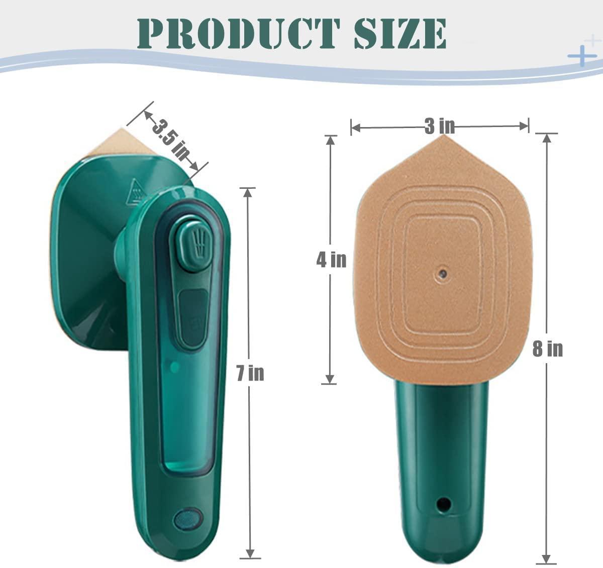 Mini Travel Clothes Steamer & Iron – Wet/Dry Use